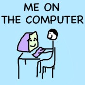 ME ON THE COMPUTER